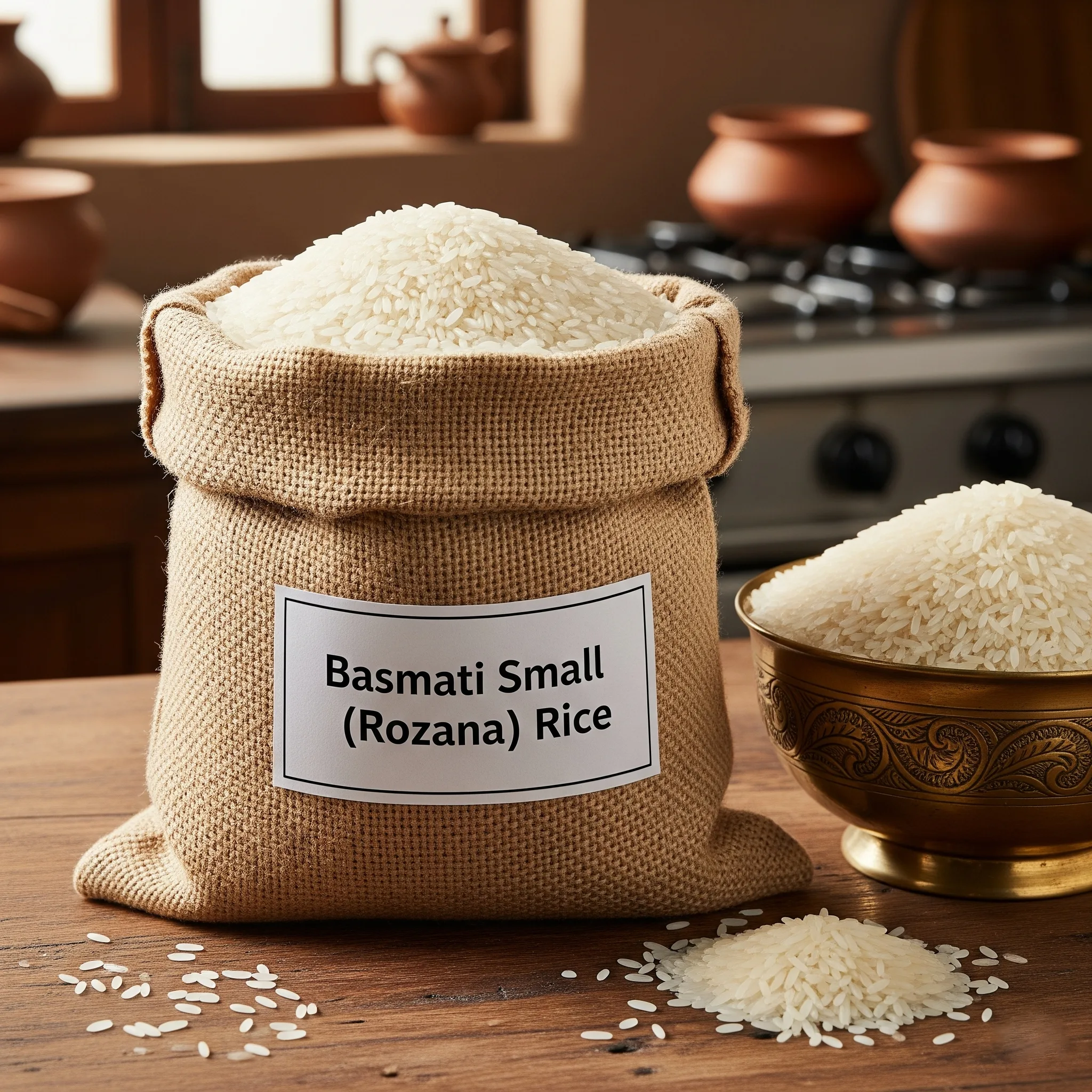 Basmati Small (Rozana) Rice 1 kg